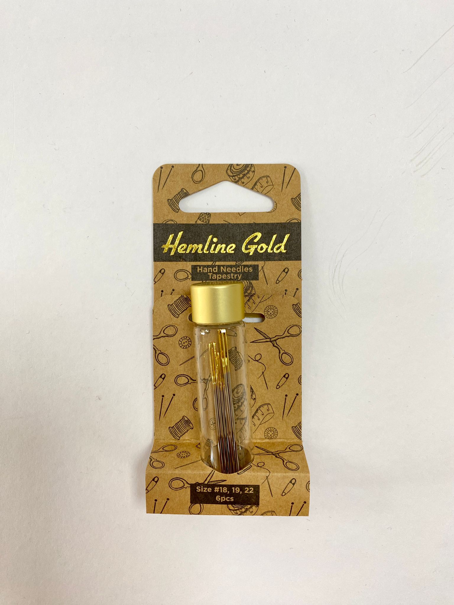 Hemline Gold Tapestry Needles