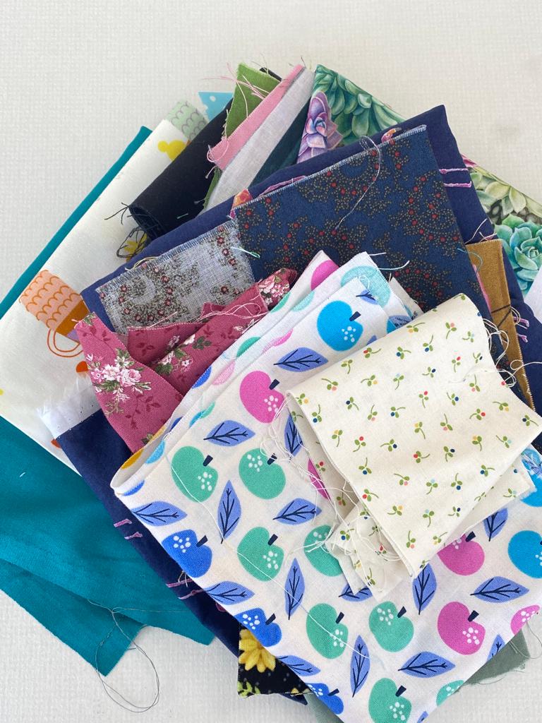 200g of Quilting Cotton - Various sizes! (£4 per bag)