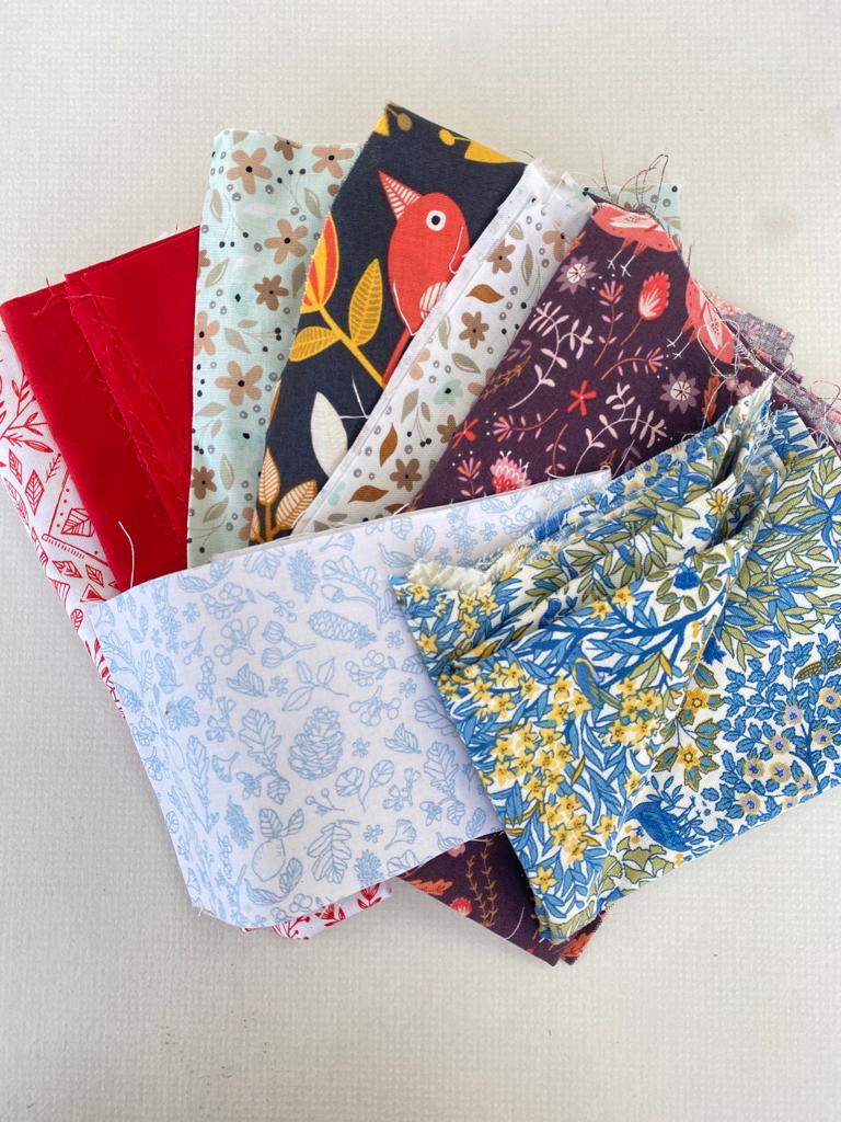 200g of Quilting Cotton - Various sizes! (£4 per bag)