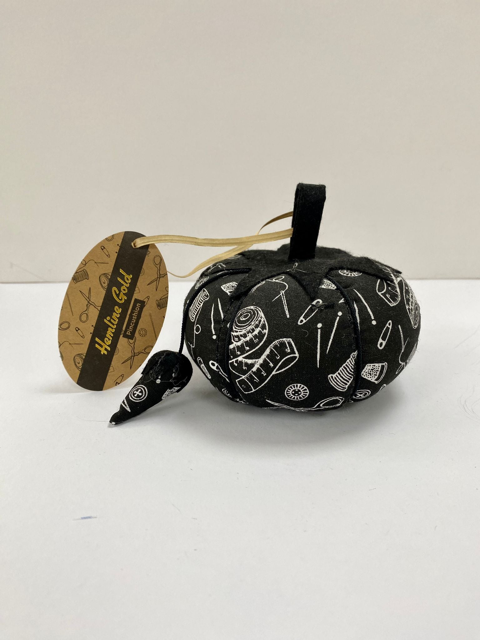 Hemline Gold Pincushion