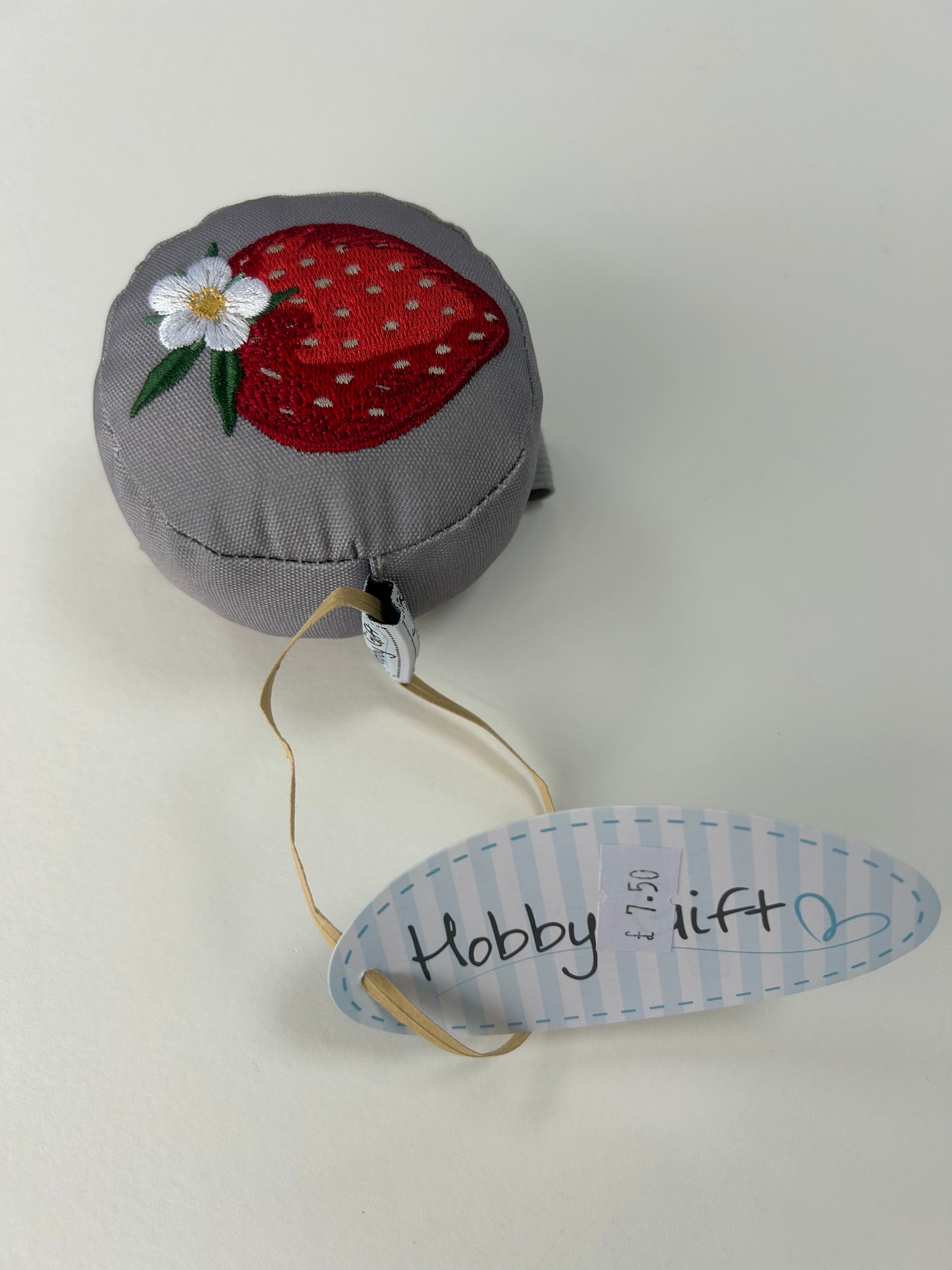 Strawberry Wrist Pincushion by Hobby Gift