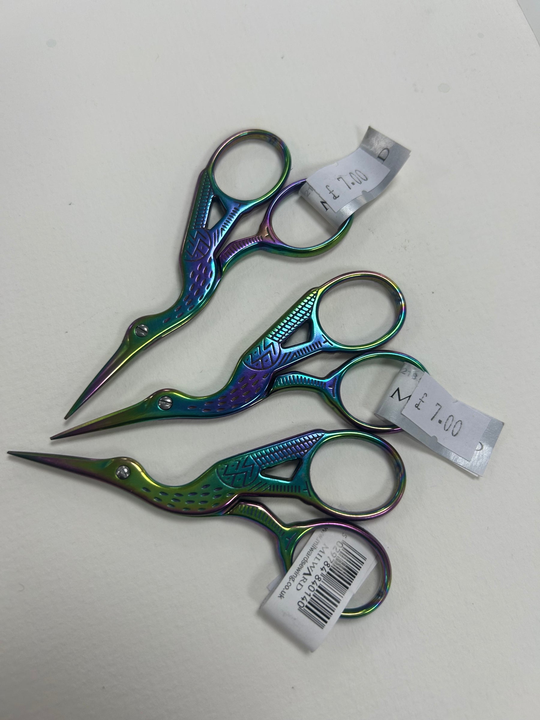 Embroidery Scissors (Metallic Rainbow)