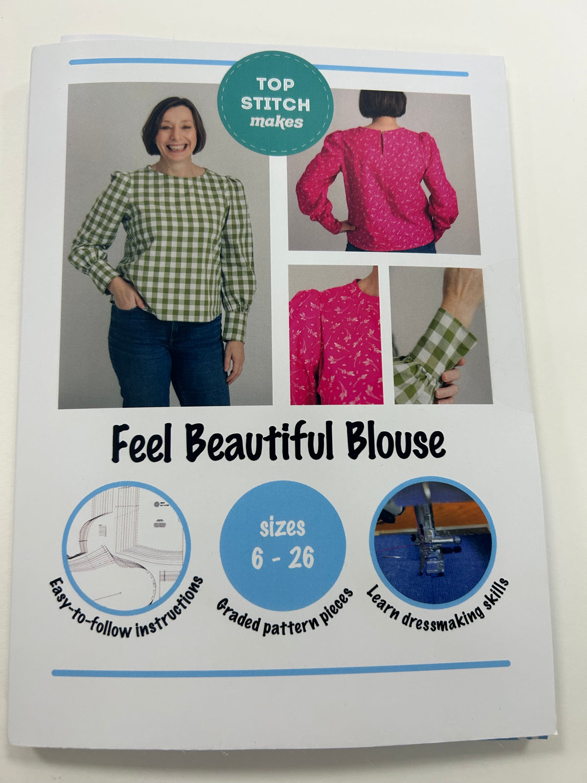 Top Stitch Makes - Feel Beautiful Blouse