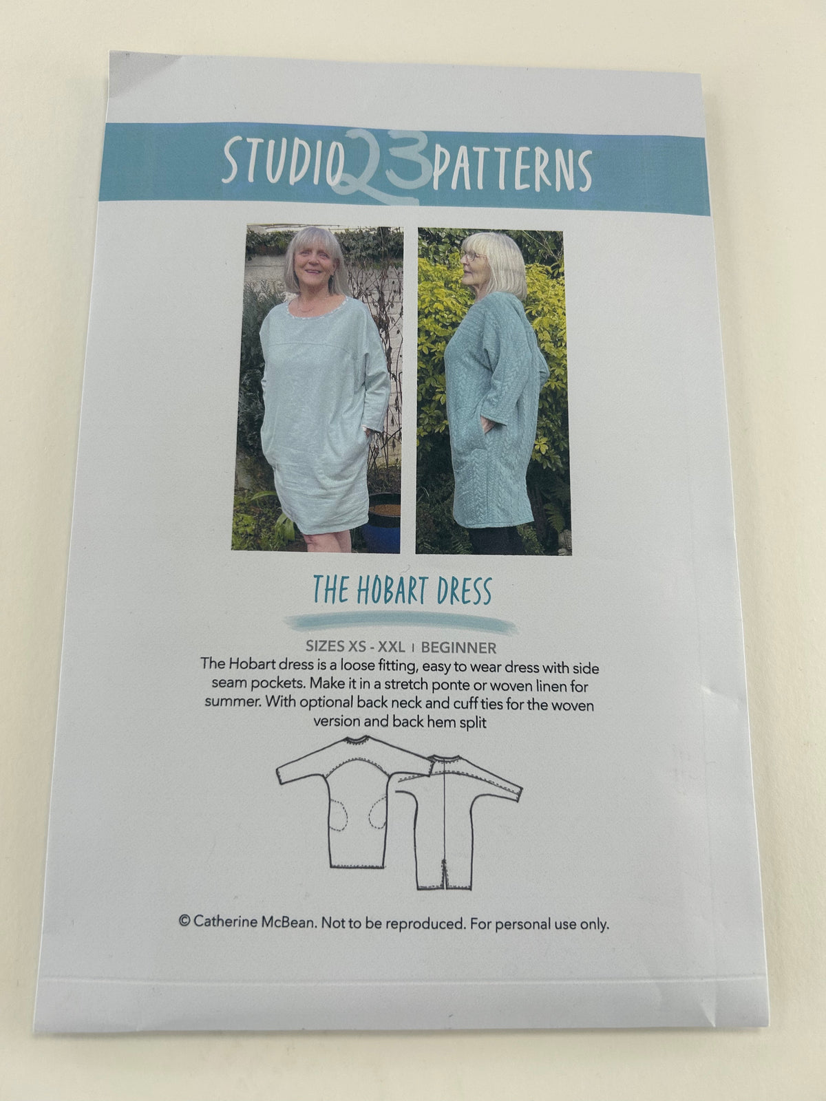 Studio 23 Patterns - The Hobart Dress