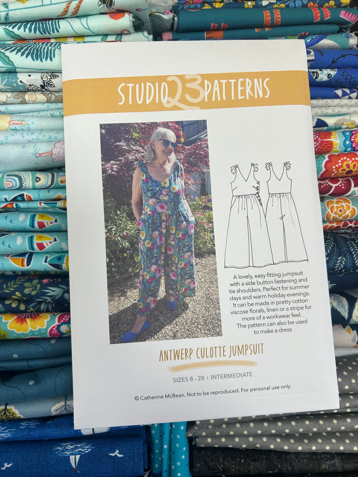 Studio 23 Patterns - Antwerp Culotte Jumpsuit
