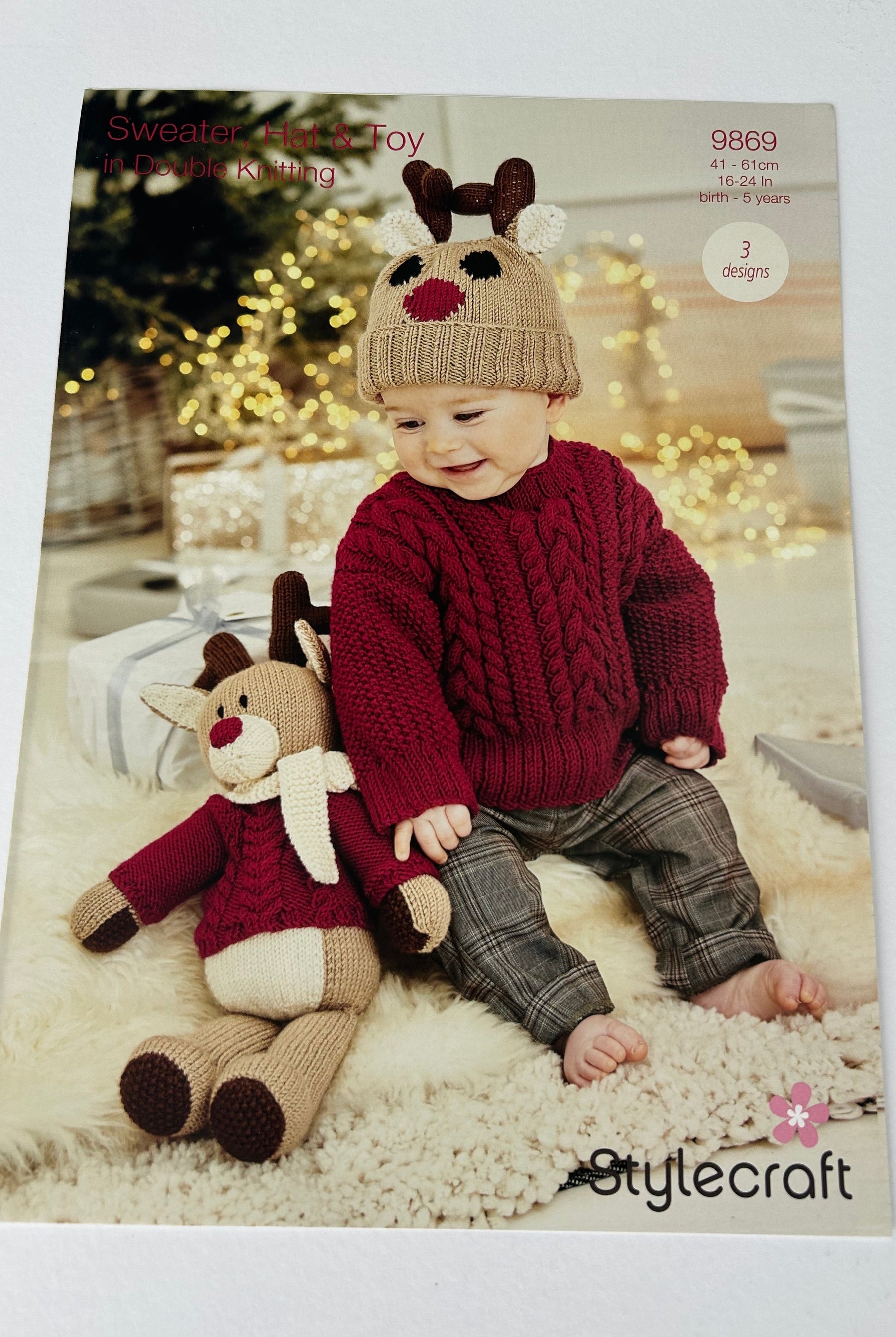 Children's Sweater, Hat & Toy Patterns in Special DK (3 designs)
