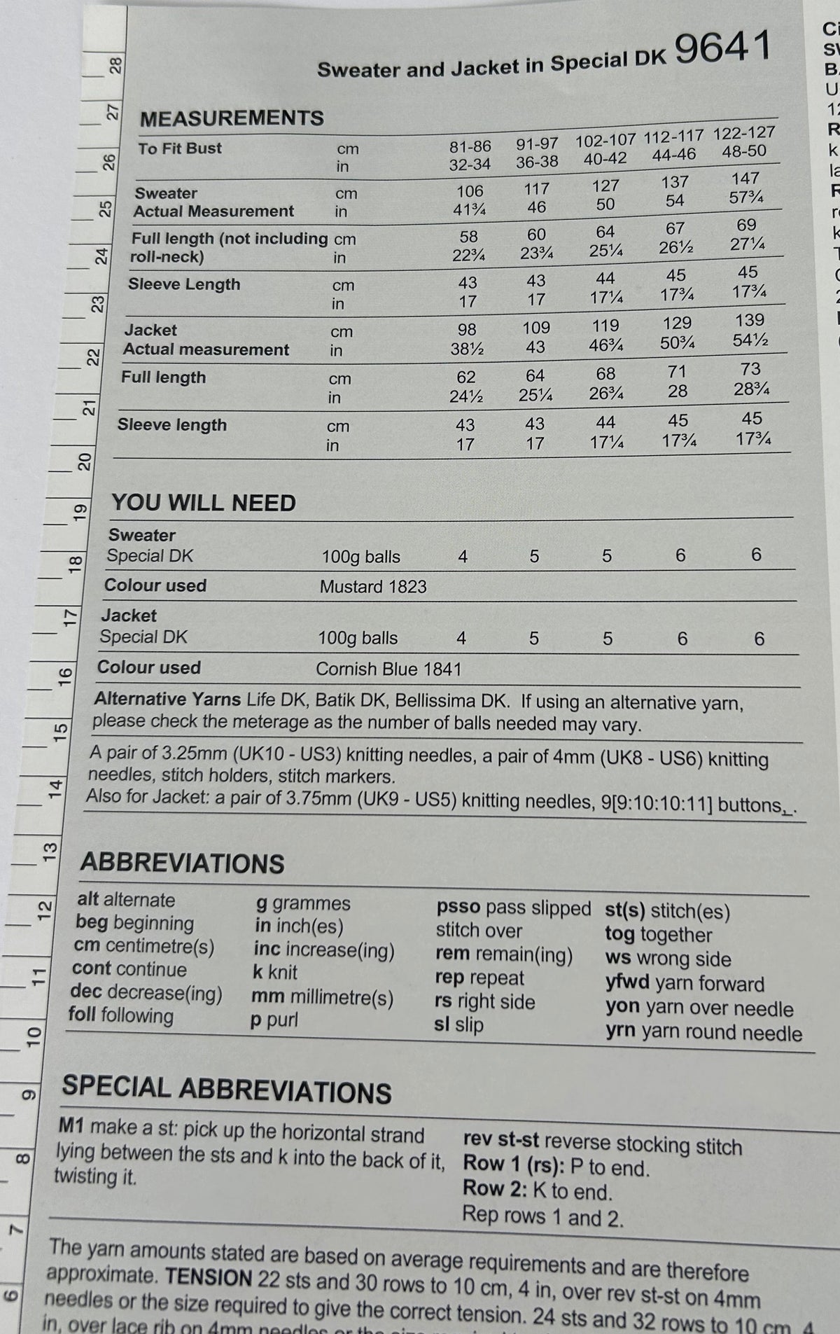 Sweater & Jacket in Special DK (2 designs)