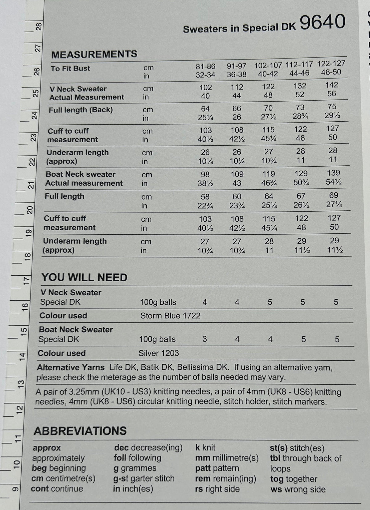 Sweaters in Special DK (2 designs)