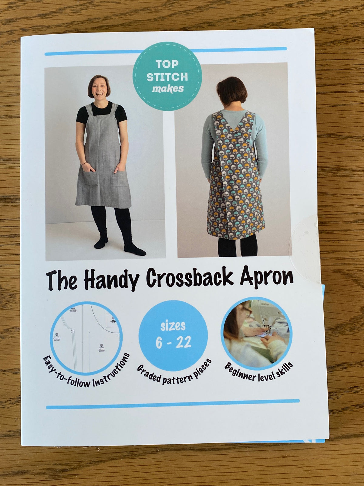 Top Stitch Makes - The Handy Crossback Apron