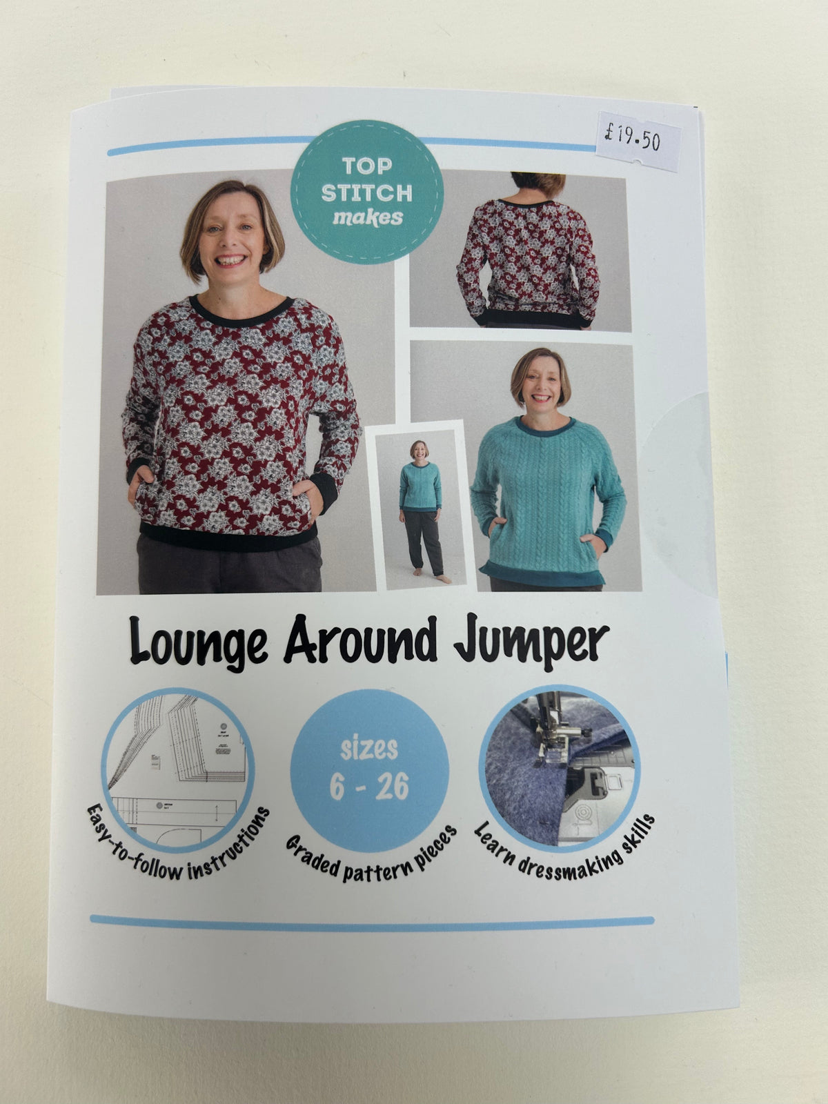 Top Stitch Makes - Lounge Around Jumper