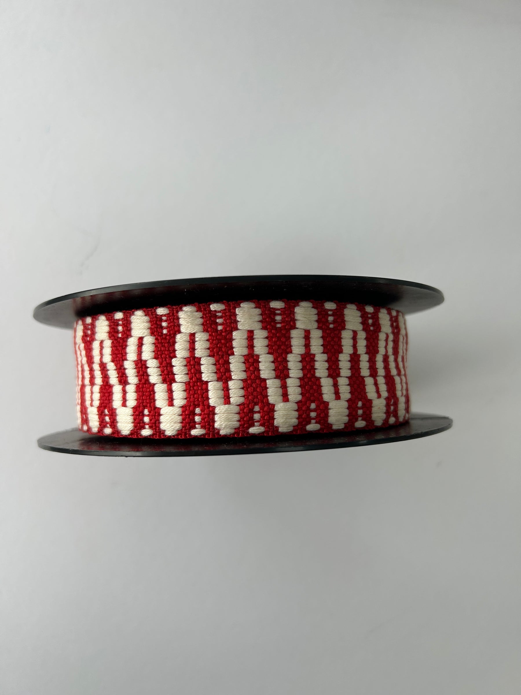 Heavy Duty Webbing by Dookkii (38mm) (Navy Blue & Red)