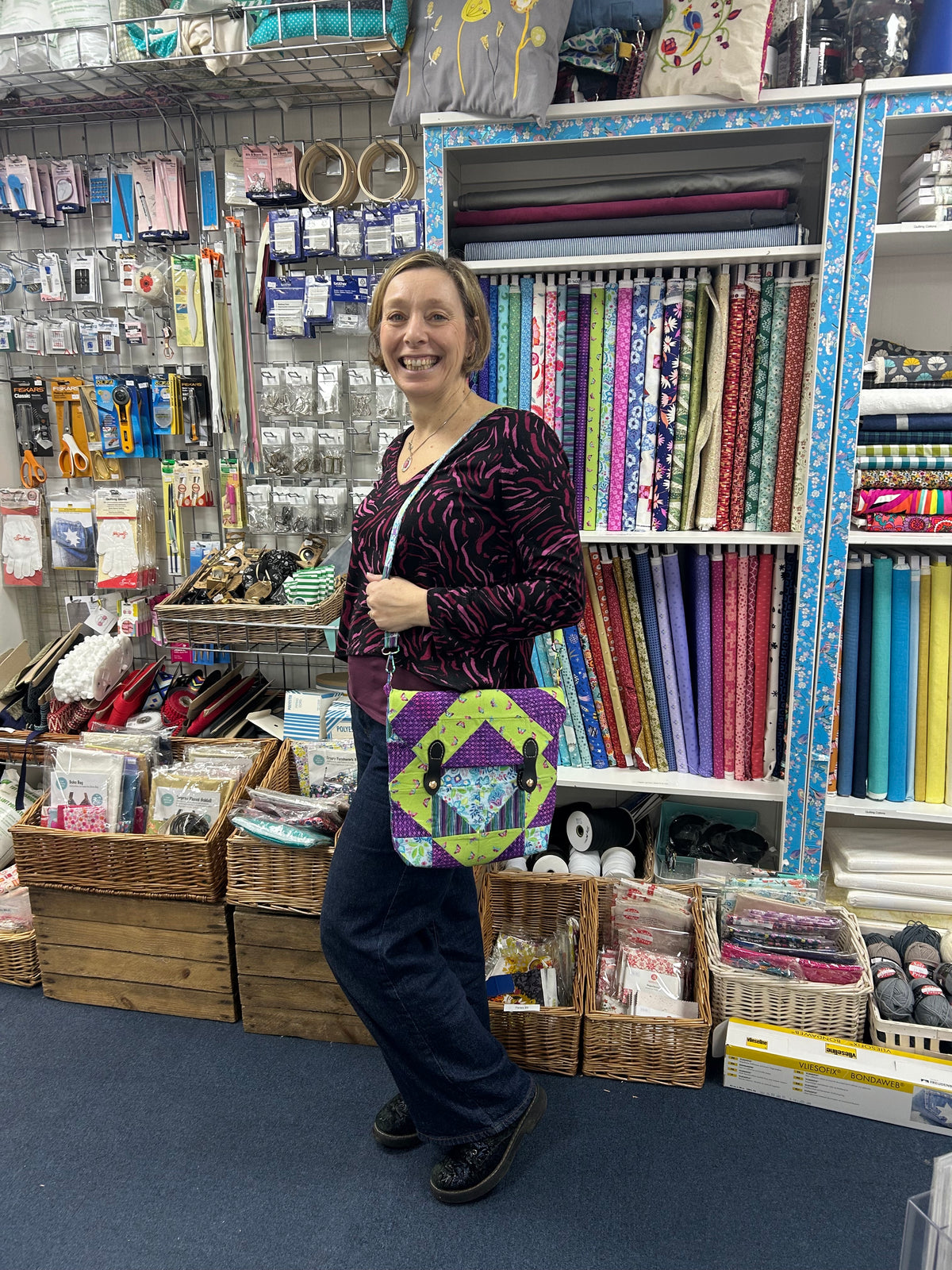 Top Stitch Makes - Any Block Satchel - PDF Download