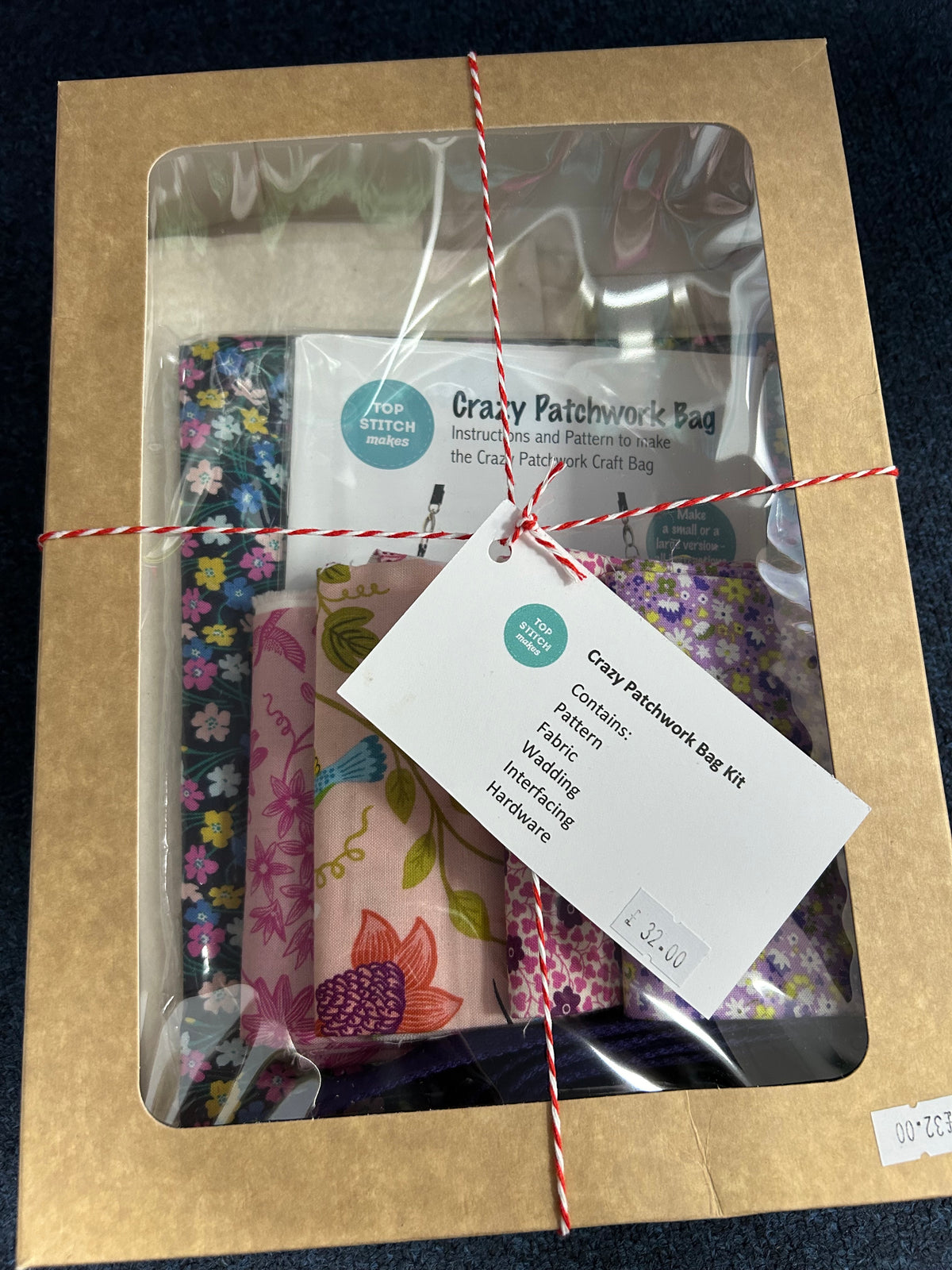 Crazy Patchwork Bag Making Kit