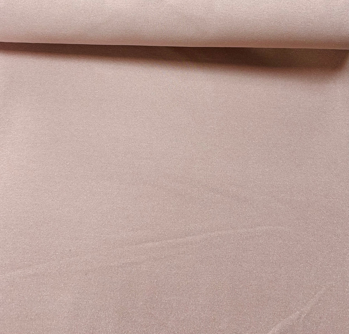 Pink Fleece backed Jersey Knit with a hint of Sparkle