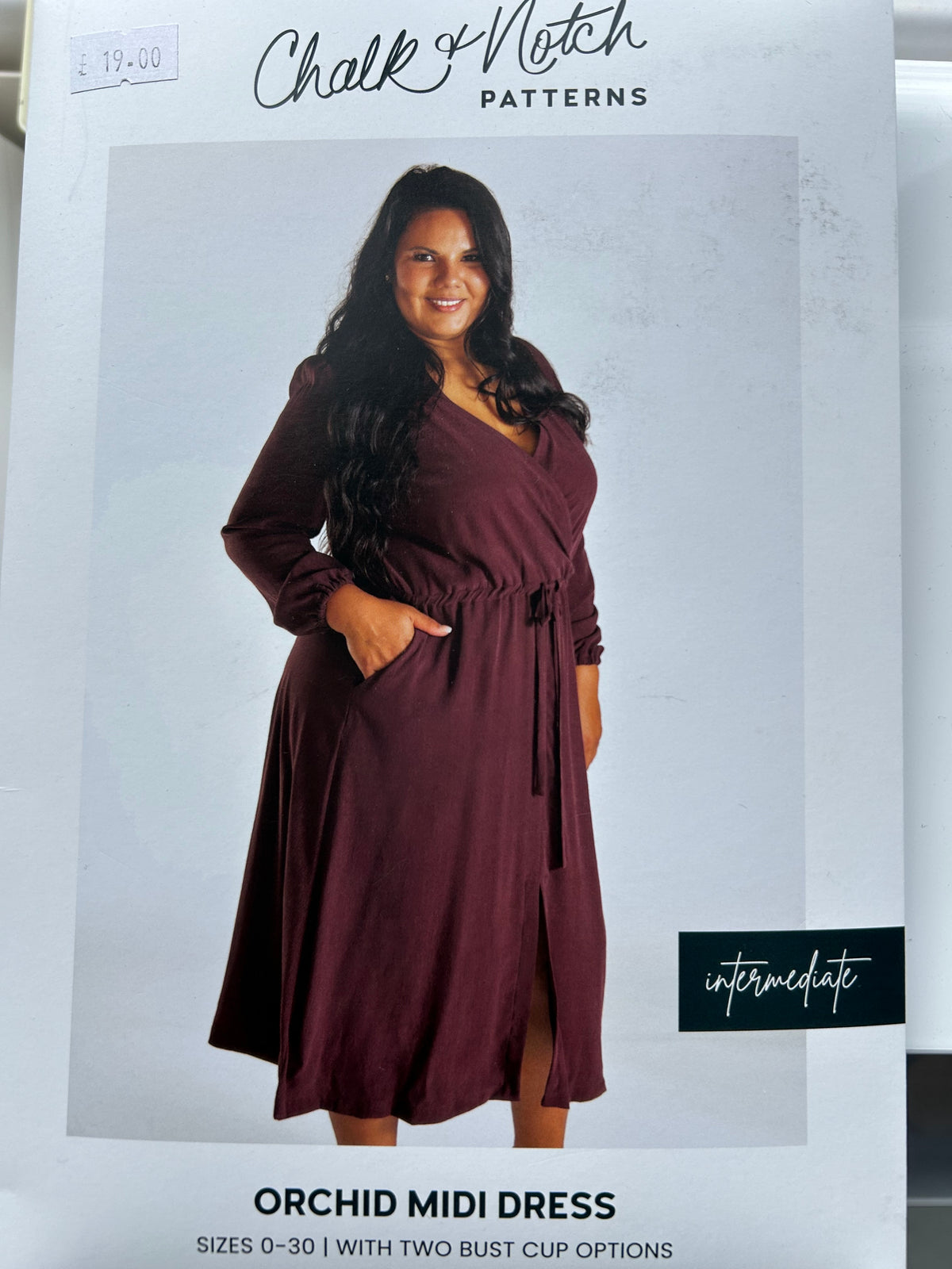 Chalk & Notch, Orchid Midi Dress