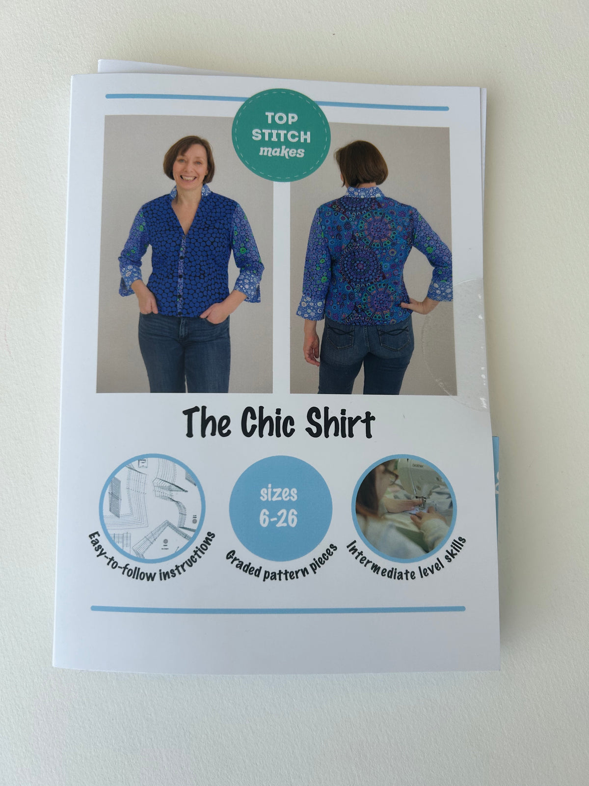 Top Stitch Makes - The Chic Shirt