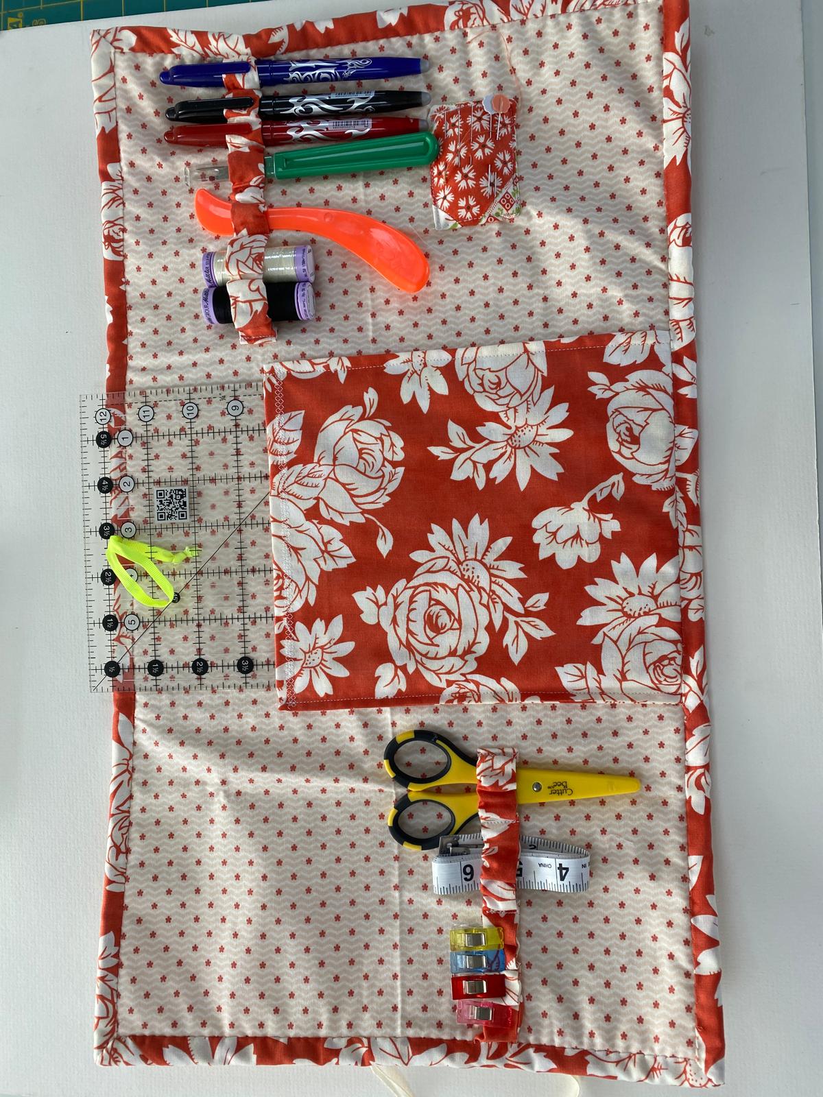 French Braid Craft Case Pattern by Top Stitch Makes