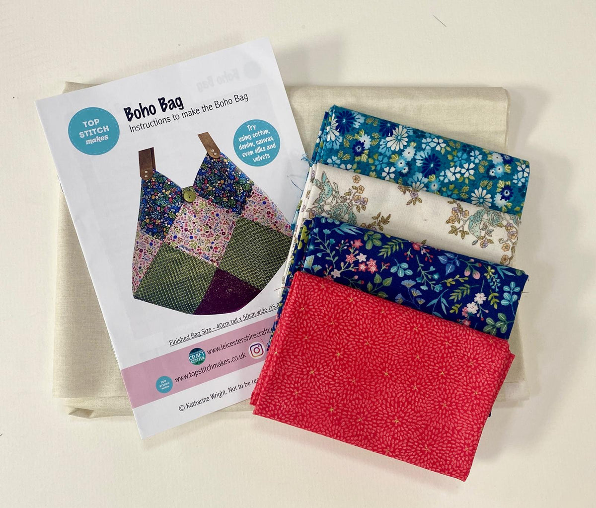 Top Stitch Makes Boho Bag Making Kit (Limited Edition)