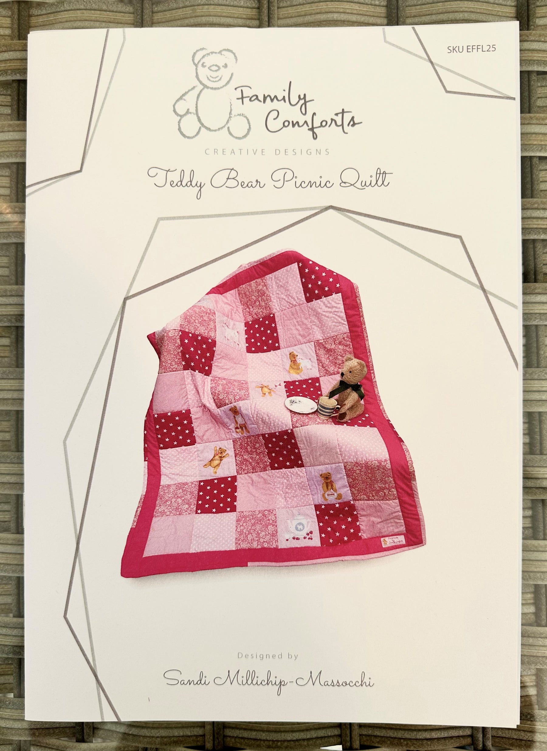 Family Comforts Creative Designs - Teddy Bear Picnic Quilt