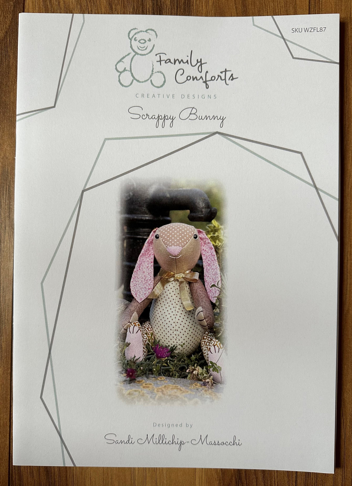 Family Comforts Creative Designs - Scrappy Bunny