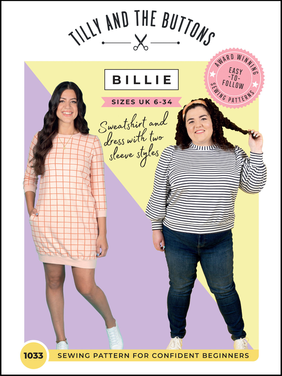 Tilly and the Buttons - Billie - Dress or Sweatshirt (No 1033)