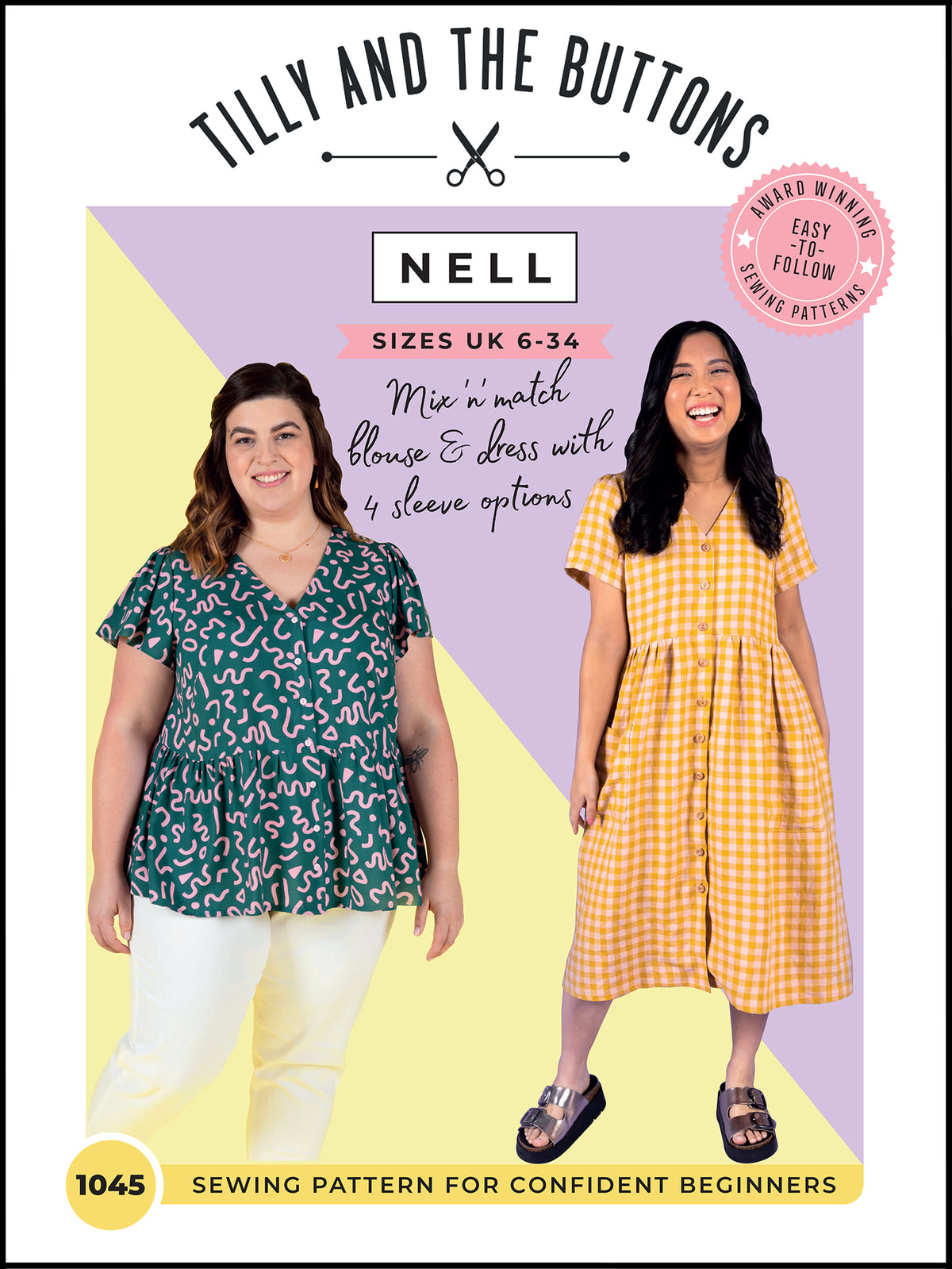 Tilly and the Buttons - Nell - Mix 'n' Match Blouse & Dress (No 1045)