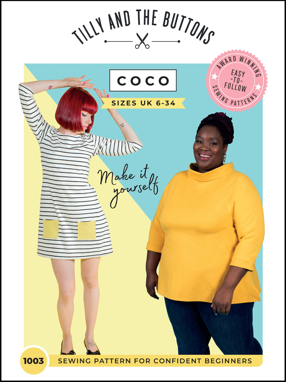 Tilly and the Buttons - Coco - Breton Dress or Top (No 1003)