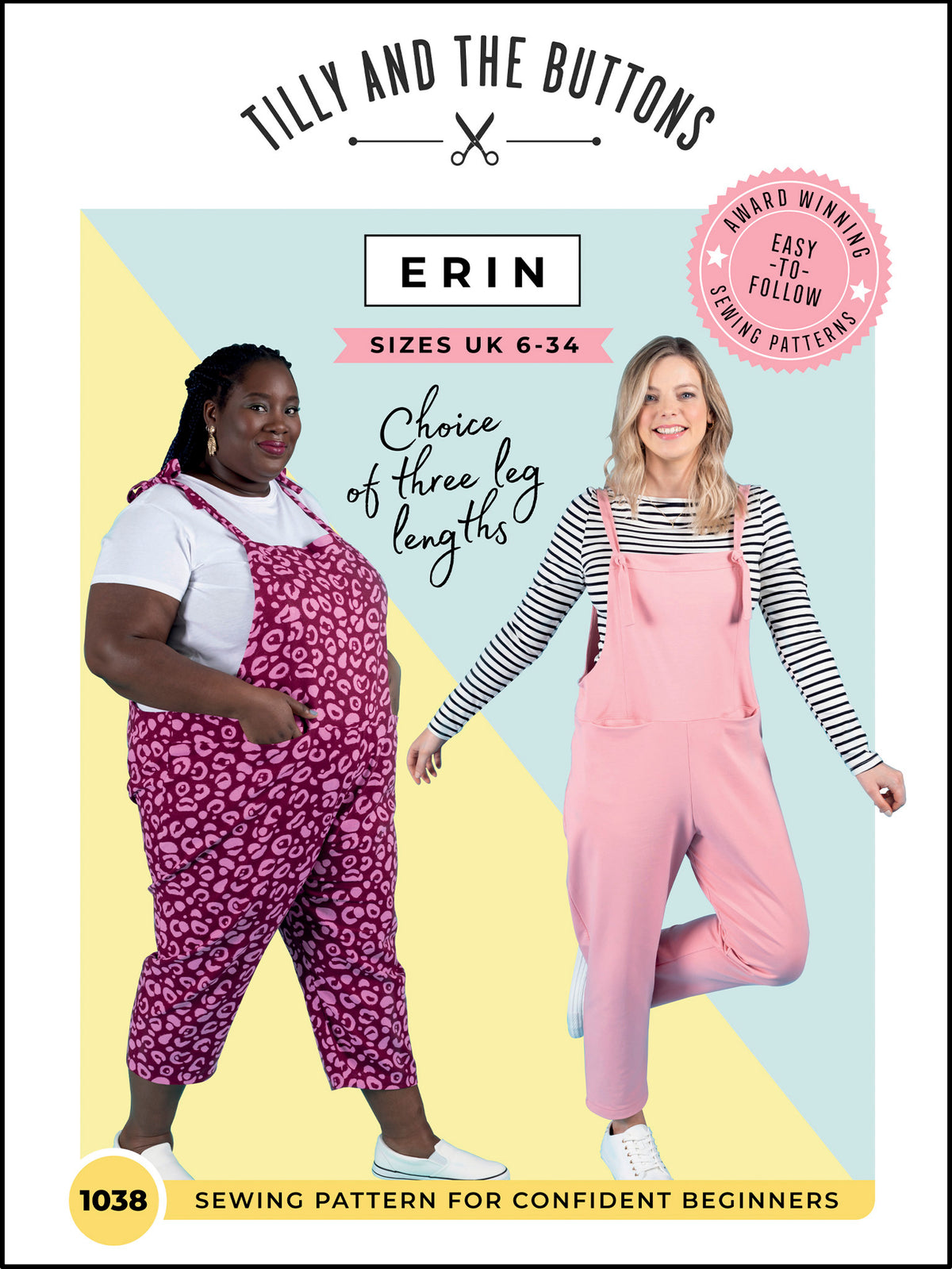 Tilly and the Buttons - Erin - Dungarees or Overalls (No 1038)