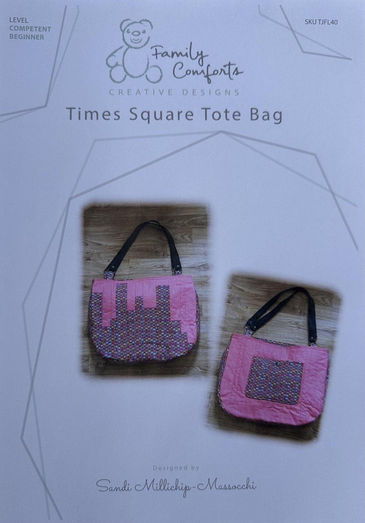 Family Comforts Creative Designs - Times Square Tote Bag