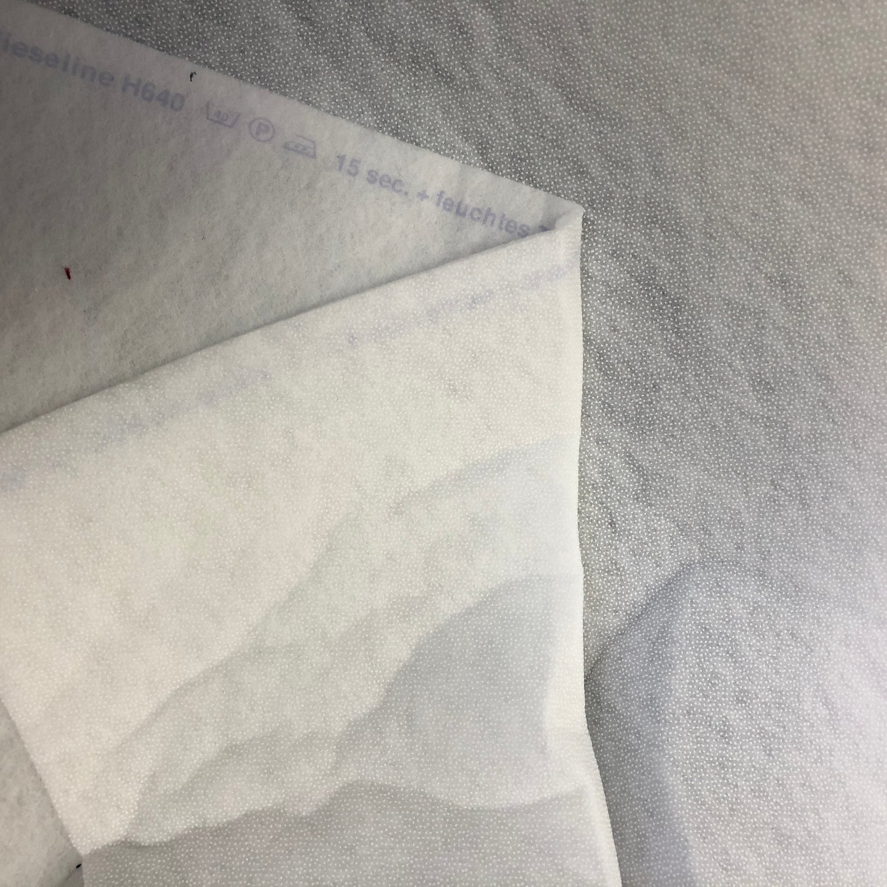 Fusible fleece