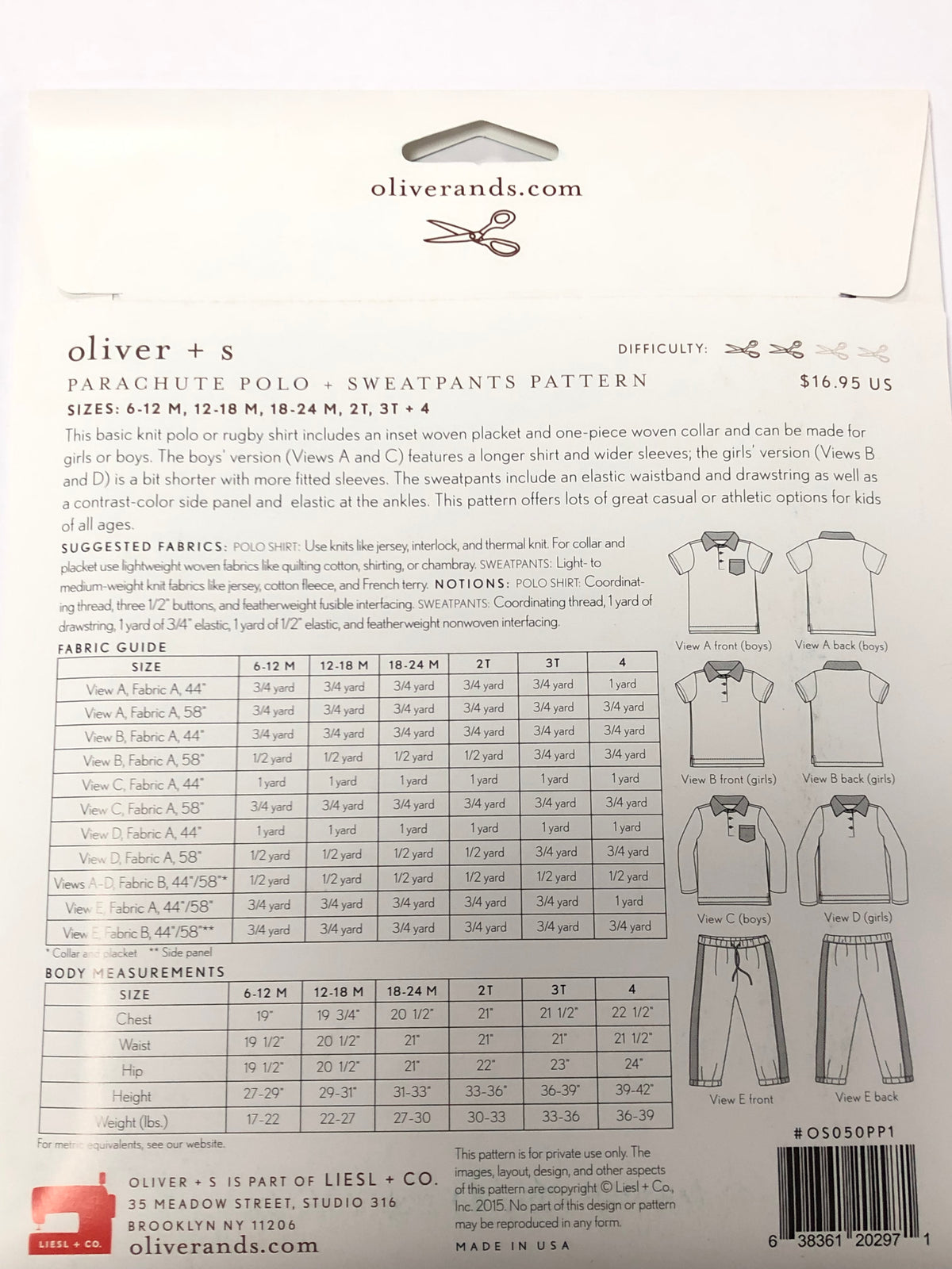 Oliver & S - Child's Shirt & Trousers