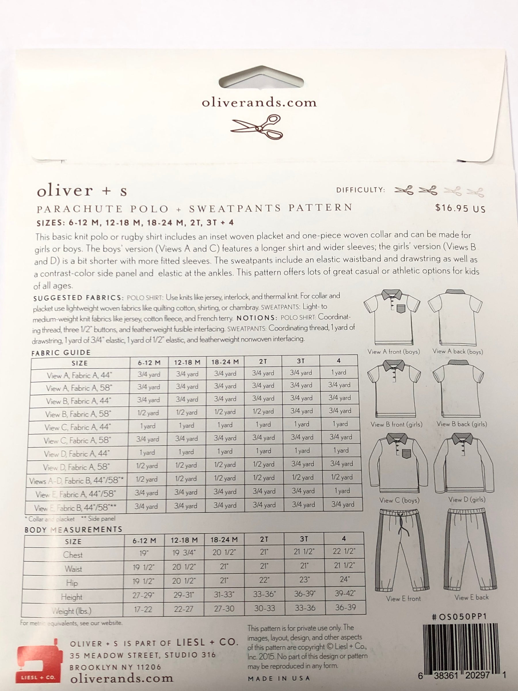 Oliver & S - Child's Shirt & Trousers