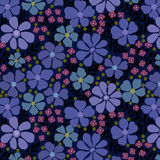 Mystic Meadow by Nancy Rink - Andover Fabrics