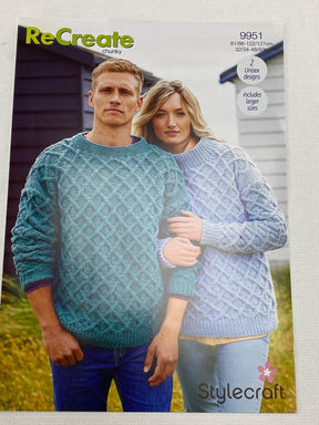 Sweaters in Recreate Chunky (2 Unisex Designs)