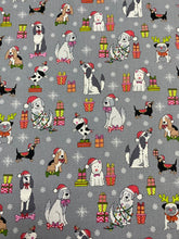 Yappy Christmas Dogs (grey) by Makower