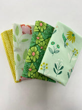 Fat Quarter Bundles of Wild Blooms by Andover Fabrics (Greens)