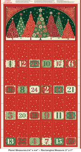 Adorn Christmas Advent Panel by Makower