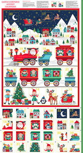Santa Express Advent Panel by Makower