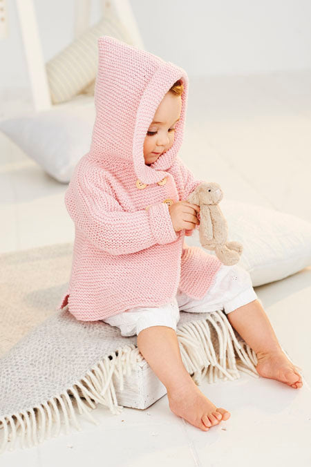 Children's Coats Knitting Pattern in Bambino DK (2 designs)