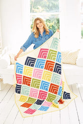 Stylecraft Mitered Square Crochet Blanket Pattern, Life DK (one size)