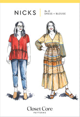 Closet Core Pattern - Nicks Dress & Blouse (No. 33)