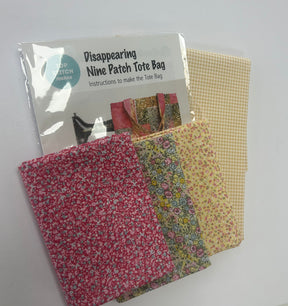 Top Stitch Makes - Disappearing Nine Patch Tote Bag Making Kit