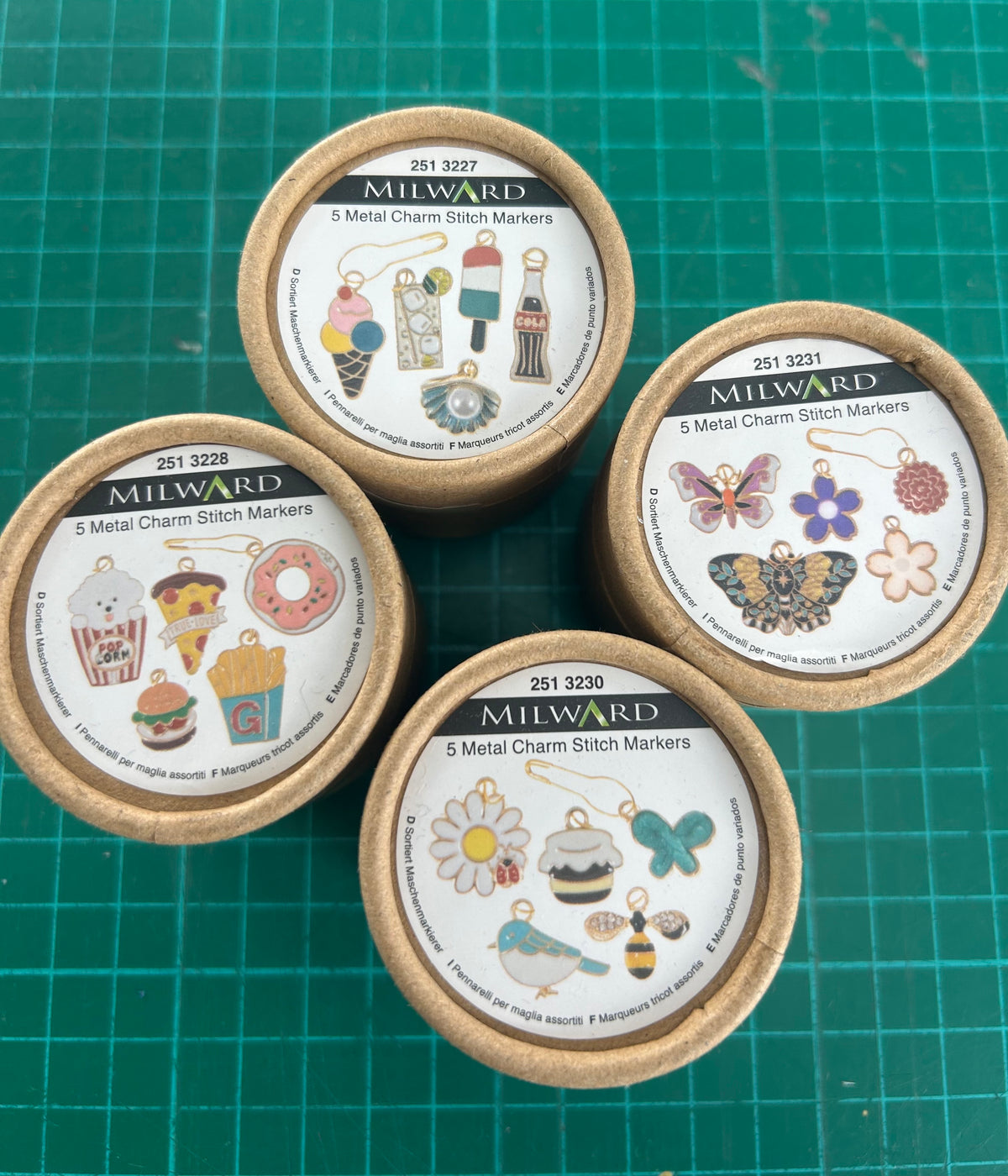 Milward Metal Charm Stitch Markers