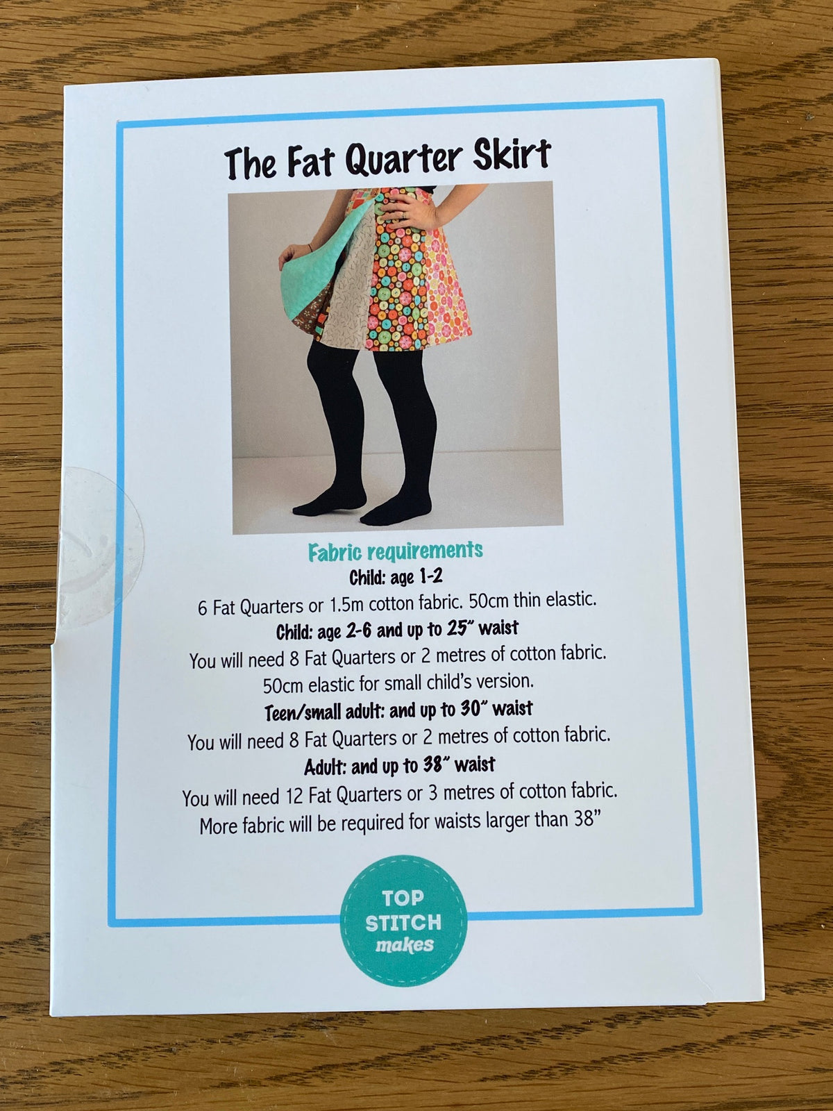 The Fat Quarter Skirt