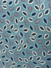 Viscose (Blue Papaya Print)