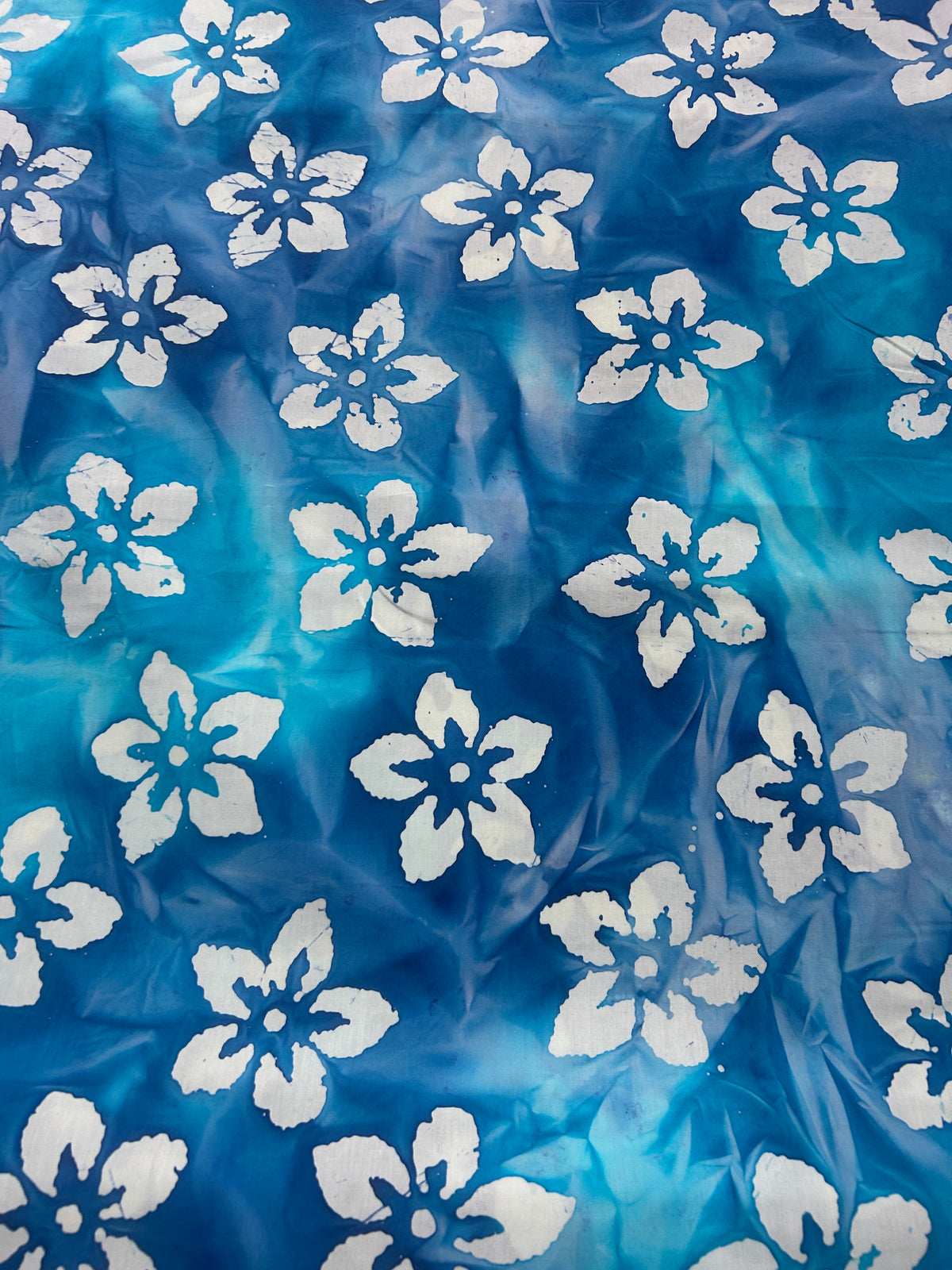 Batik Print Dressmaking Fabric