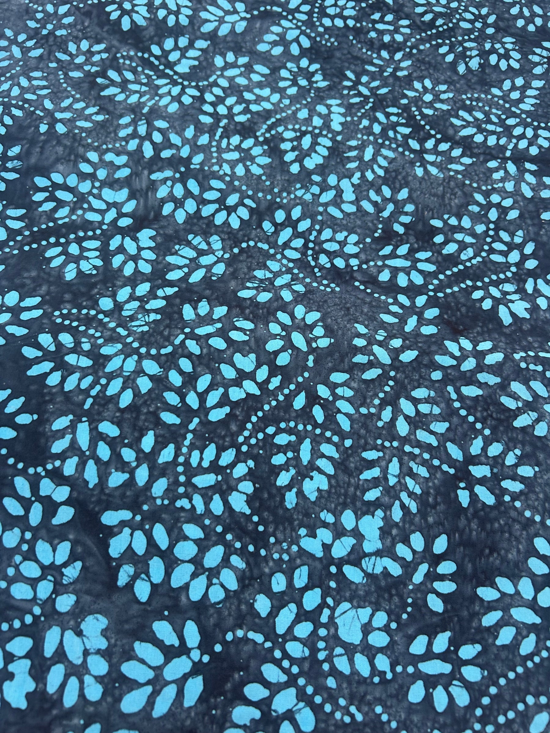 Batik Print Dressmaking Fabric