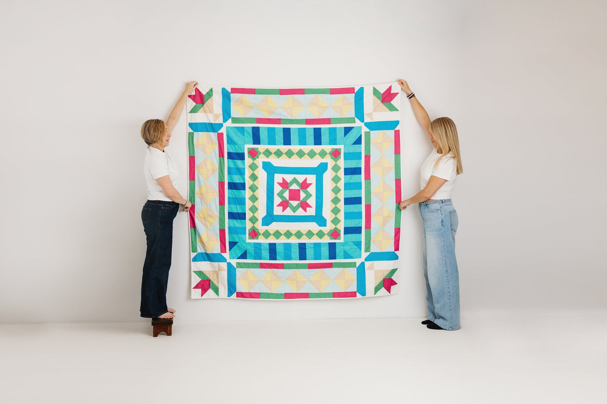Top Stitch Makes - The Happy Place Quilt Pattern