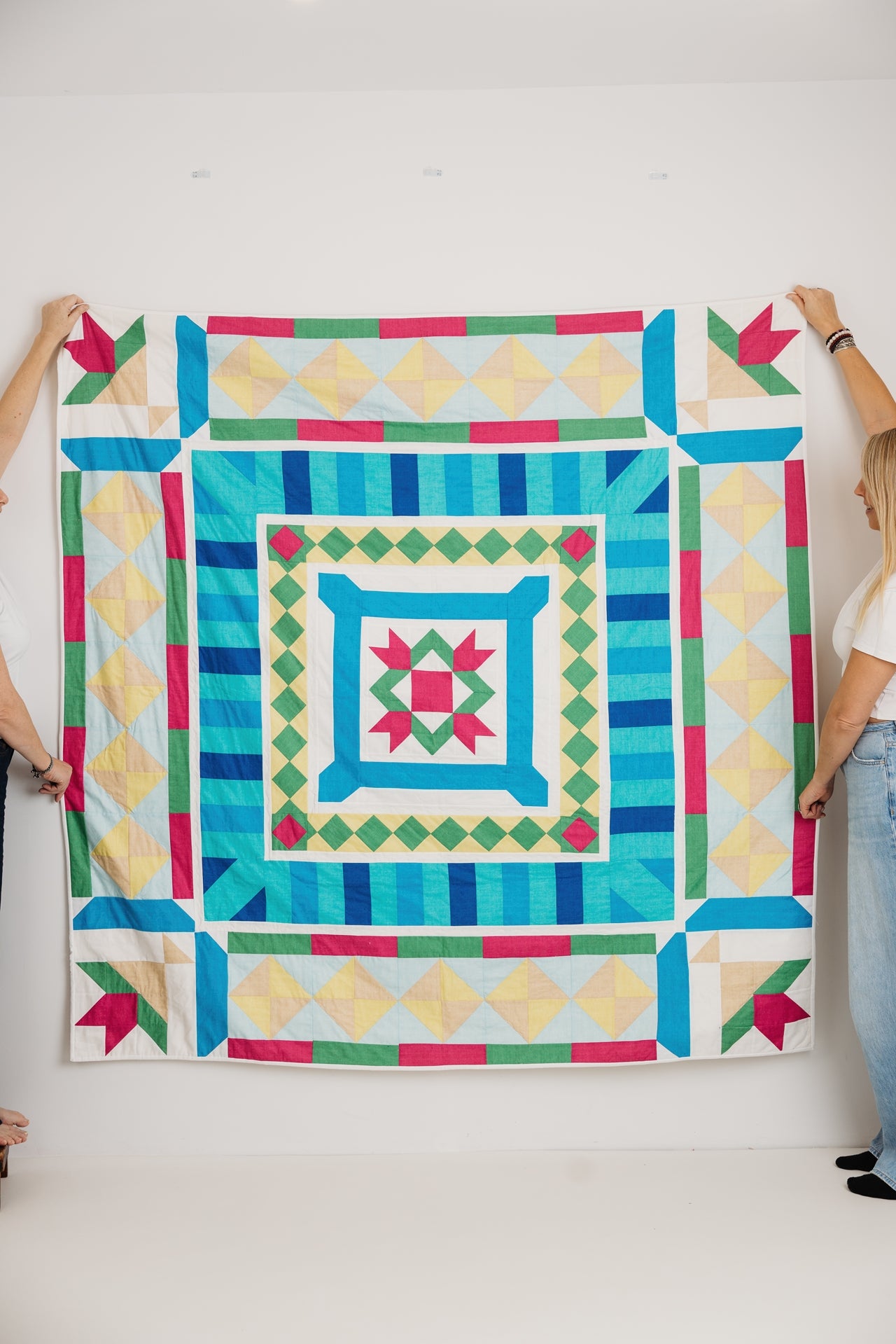 Top Stitch Makes - The Happy Place Quilt Pattern