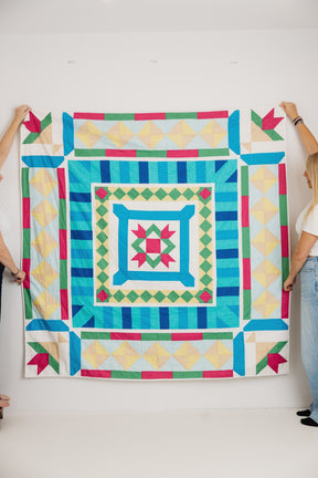 Top Stitch Makes - The Happy Place Quilt Pattern